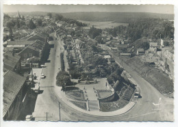 CPSM 52 Haute Marne NOGENT En BASSIGNY - Vue Aérienne En Avion Au-dessus De... Le Monument Aux Morts - Ed. Lapie - Nogent-en-Bassigny