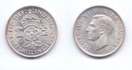 Great Britain 2 Shillings 1943 - J. 1 Florin / 2 Shillings