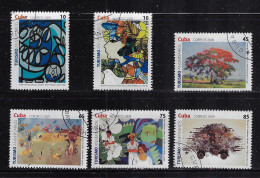 CUBA 2009 STAMPWORLD 5275-5278 CANCELLED - Oblitérés