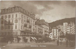 Brunnen SZ Am Quai Belebt - Ingenbohl