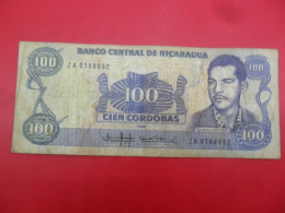 4616 - Nicaragua 100 Cordobas 1985 Replacement - P-154r - Nicaragua