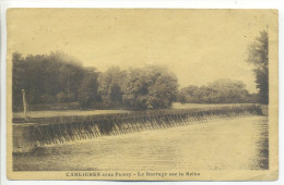 CPA 78 Yvelines  CARRIERES Sous POISSY -- Le Barrage Sur La Seine  En 1941 - Carrieres Sous Poissy