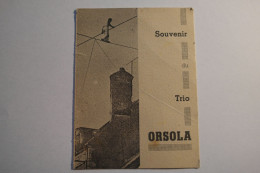 Petite Carte 122 X 92 Souvenir Du Trio Orsola - NOUF3 - Cirque