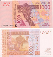 West African States - Senegal K - 1000 Francs 2023 UNC Letter K Lemberg-Zp - West African States