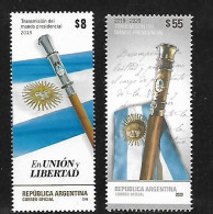 ARGENTINA - AÑO 2016 - 2020 - TRANSMISION DEL MANDO PRESIDENCIAL - *MNH* - Neufs