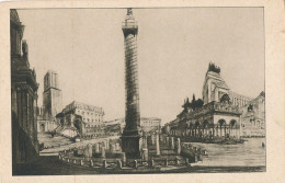 2f.153  ROMA - Lotto Di 2 Vecchie Cartoline Della Serie "La Grande Roma Di Domani" - Collections & Lots