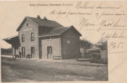 ACHEUX-EN-AMIENOIS  -  Gare Acheux-Varennes - Acheux En Amienois