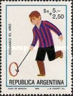 ARGENTINA - AÑO 1984 - Filatelia Argentina. Juegos Infantiles. Aro. *MNH* - Ongebruikt