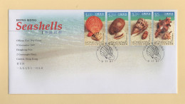 Hong Kong - FDC - 1997 - Seashells - FDC