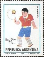 ARGENTINA - AÑO 1984 - Filatelia Argentina. Juegos Infantiles. El Balero. *MNH* - Ungebraucht