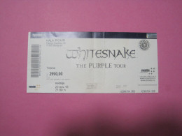 WHITESNAKE PURPLE TOUR, Concert Held On Belgrade 22 November 2015 - Biglietti Per Concerti