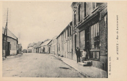 ACHEUX-EN-AMIENOIS  -  Rue De Louvencourt - Acheux En Amienois