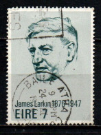 IRLANDA - 1976 - CENTENARIO DELLA NASCITA DI JAMES LARKIN - USATO - Usados