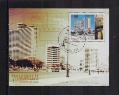 CUBA 2007 FOSCA INTERNATIONAL BUILDING SCOTT 4781 CANCELLED - Used Stamps