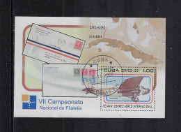 CUBA 2007 INTERNATIONAL MAIL 80th ANNIVERSARY SCOTT 4762 CANCELLED - Gebruikt