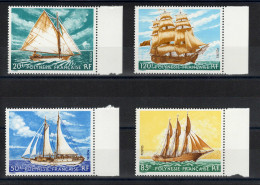 Polynésie - YV 115 à 119 N** MNH Luxe Complète , Bateaux Voiliers , Cote 45,50 Euros - Neufs