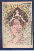 CPA Collection De Cent Art Nouveau Non Circulé Femme Woman Voir Dos MUCHA - Mucha, Alphonse