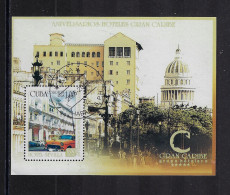 CUBA 2008 MINI SHEET STAMPWORLD 5077 CANCELLED - Oblitérés