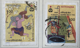 INDIA - (0) - 1982  #  993/994     SEE PHOTO FOR CONDITION OF STAMP(S) - Gebraucht