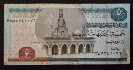 EGYPT- 5 POUNDS 1981- 1987 - Egypte