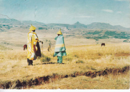 Carte Postal (123674)Bantu Life Bantoelewe 7 X 1965 Timbre 3 X Avec écriture - Afrique Du Sud