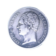 Belgique-2 Francs Léopold Ier 1848 Bruxelles - 2 Francs