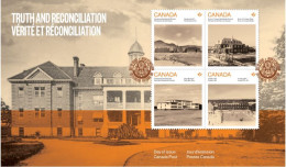 2023 Canada First Nations, Inuit And Métis Reconciliation Residential Schools Set Of 4 FDC See Both Images - 2011-...