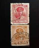 Luxembourg 1921 -1922 Grand Duchess Charlotte 30c &40c Used - 1914-24 Marie-Adélaida
