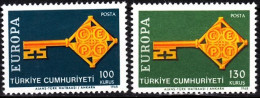 TURKEY 1968 EUROPA. Complete Set, MNH - 1968