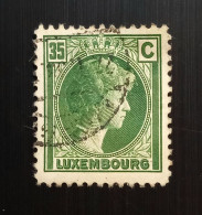 Luxembourg 1930 Great Duchess Charlotte 35C Used - 1926-39 Charlotte Di Profilo Destro