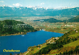 73243137 Ossiachersee Mit Julische Und Karnische Alpen Fliegeraufnahme Ossiacher - Autres & Non Classés