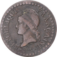 Monnaie, France, Dupré, Centime, AN 6, Paris, TB+, Bronze, Gadoury:766a, KM:646 - Otros & Sin Clasificación