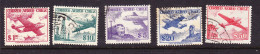 Chile 1956 Airmails Issues Used - Chili