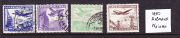 Chile 1950 Airmails No Watermark - Chili