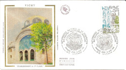 795  ---  03  VICHY  1er Jour  FDC  Congrès Sociétés Philatéliques - Bäderwesen