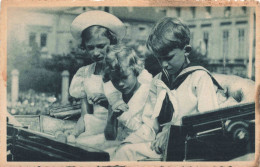 FAMILLES ROYALES -  Les Princes Arrivent Pour Les Fêtes Du 31 Juillet - Carte Postale Ancienne - Königshäuser