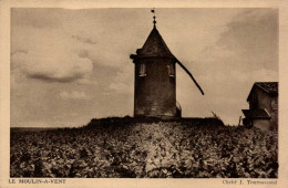 84 , Cpa Ancienne Maison Jean PASSOT , Vignoble Au Moulin à Vent , Maison à SORGUES , Le Moulin à Vent  (01286.MS2)) - Sorgues