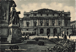 ITALIE - Milano - Théâtre De La Scala - Carte Postale Ancienne - Milano