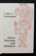 Maya History And Religion J. Eric S. Thompson 1970 - Culture