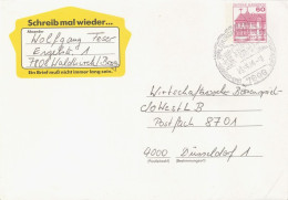 GERMANY. POSTAL STATIONARY. 1988 - Briefomslagen - Gebruikt