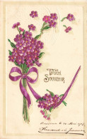 FLEURS PLANTES ARBRES - Fleurs - Brunfelsia - Colorisé - Carte Postale Ancienne - Fleurs