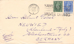 GREAT BRITAIN - LETTER 1947 - NEUWIED/DE / 1213 - Lettres & Documents