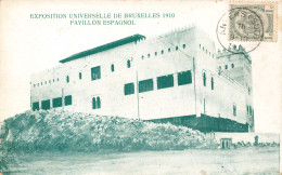BELGIQUE - Exposition Universelle De Bruxelles 1910 - Pavillon Espagnol - Carte Postale Ancienne - Universal Exhibitions
