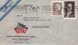 ARGENTINA - AIRMAIL 1953 - LADENBURG/DE / 1214 - Cartas & Documentos