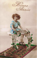 ENFANTS - Bonne Année - Colorisé - Carte Postale Ancienne - Portretten
