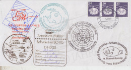 Germany Heli Flight From Polarstern To Georg Von Neumayer   26.12.1989 (SZ150A) - Vols Polaires