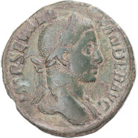 Monnaie, Alexandre Sévère, Sesterce, 222-231, Rome, TTB, Cuivre, RIC:563b - La Dinastia Severi (193 / 235)