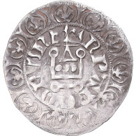 Monnaie, France, Philippe VI, Gros à La Couronne, TTB, Argent, Duplessy:262A - 1328-1350 Philippe VI Le Fortuné