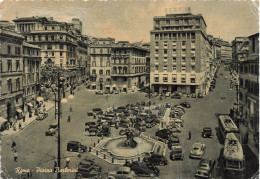 ITALIE - Roma - Place Barberini - Animé - Carte Postale Ancienne - Places & Squares