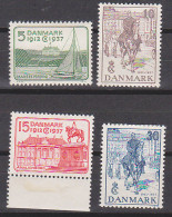 Dänemark Danmark Jubiläum 1912 - 1937 Ungebraucht Mit Falz - Unused Stamps
